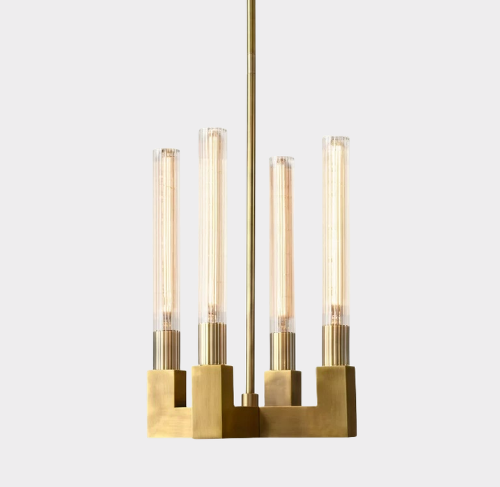 Candlestick Pendant 12" SQ