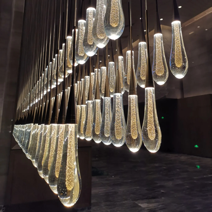 Solitaire Linear Chandelier 64"(customized)