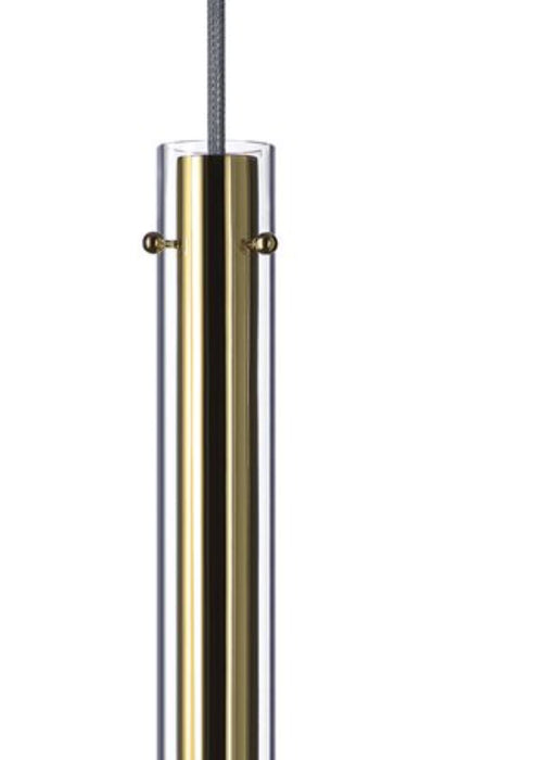 Flare Solitarie pendant Cluster of 7 / Gold Finish