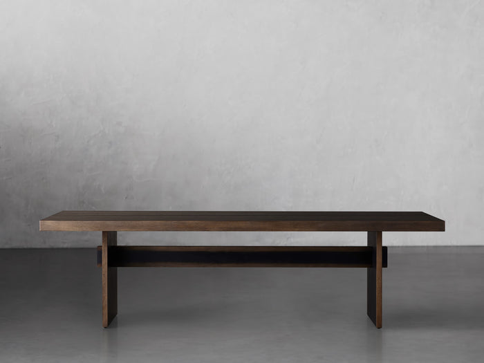 Mihaela Oak Dining Table 60" 76" 84" 96" 108" 120"