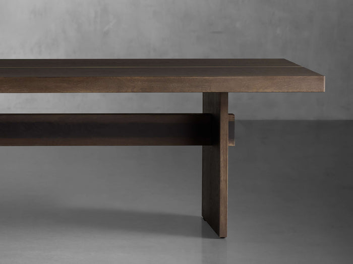 Mihaela Oak Dining Table 60" 76" 84" 96" 108" 120"