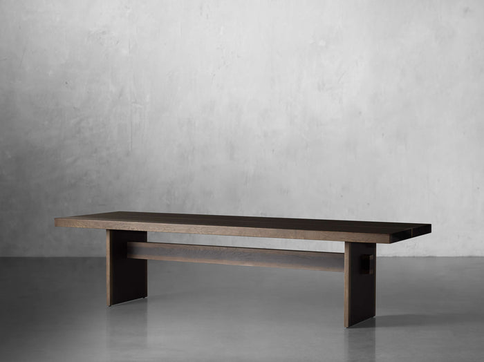 Mihaela Oak Dining Table 60" 76" 84" 96" 108" 120"