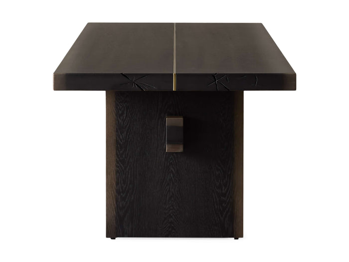 Mihaela Oak Dining Table 60" 76" 84" 96" 108" 120"