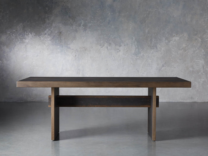 Mihaela Oak Dining Table 60" 76" 84" 96" 108" 120"