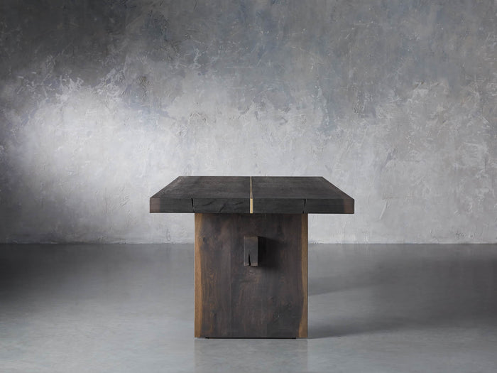 Mihaela Oak Dining Table 60" 76" 84" 96" 108" 120"