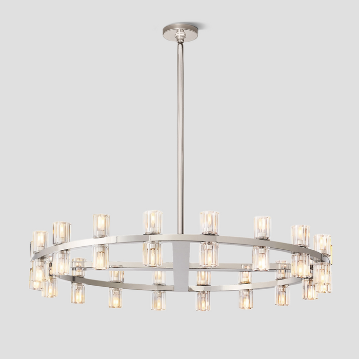 Arcachon Crystal Round Chandelier 42"（customized size）