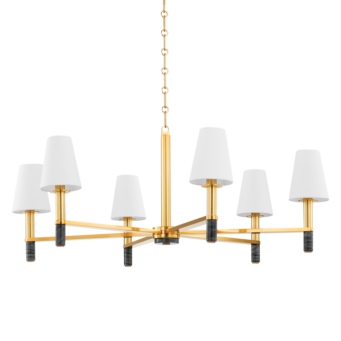 Paramus Clear Functional Design Chandelier
