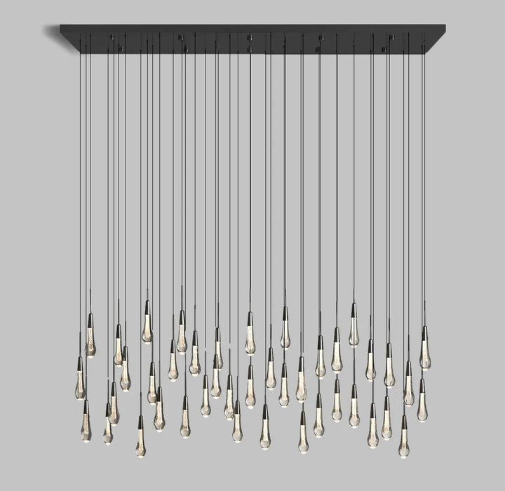 Solitaire Linear Chandelier 64"(customized)
