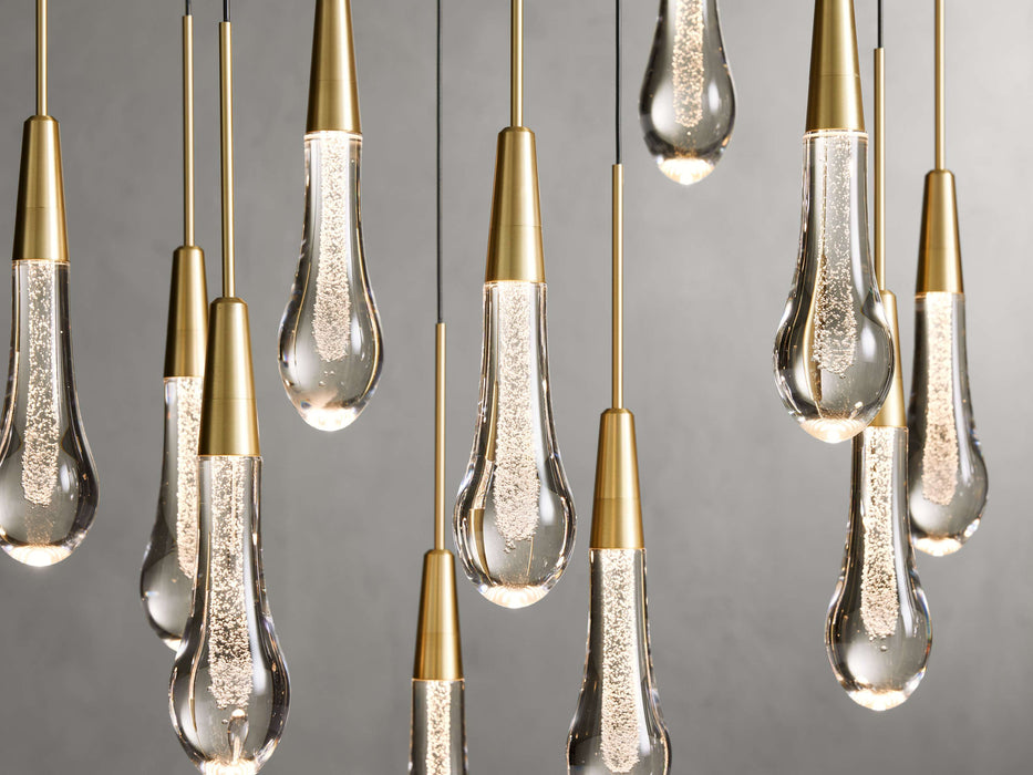 Solitaire Linear Chandelier 64"(customized)