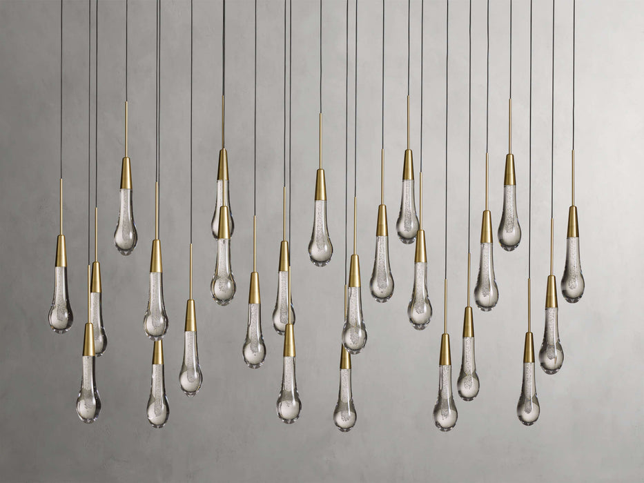 Solitaire Linear Chandelier 64"(customized)
