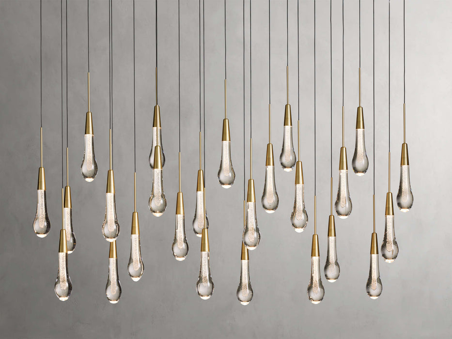 Solitaire Linear Chandelier 64"(customized)