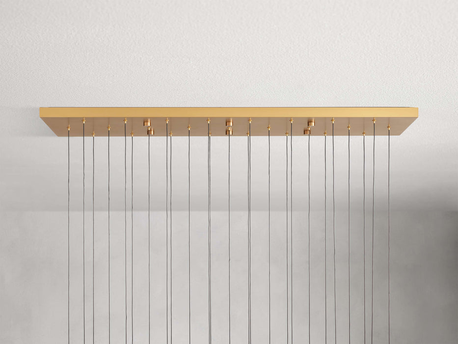 Solitaire Linear Chandelier 64"(customized)