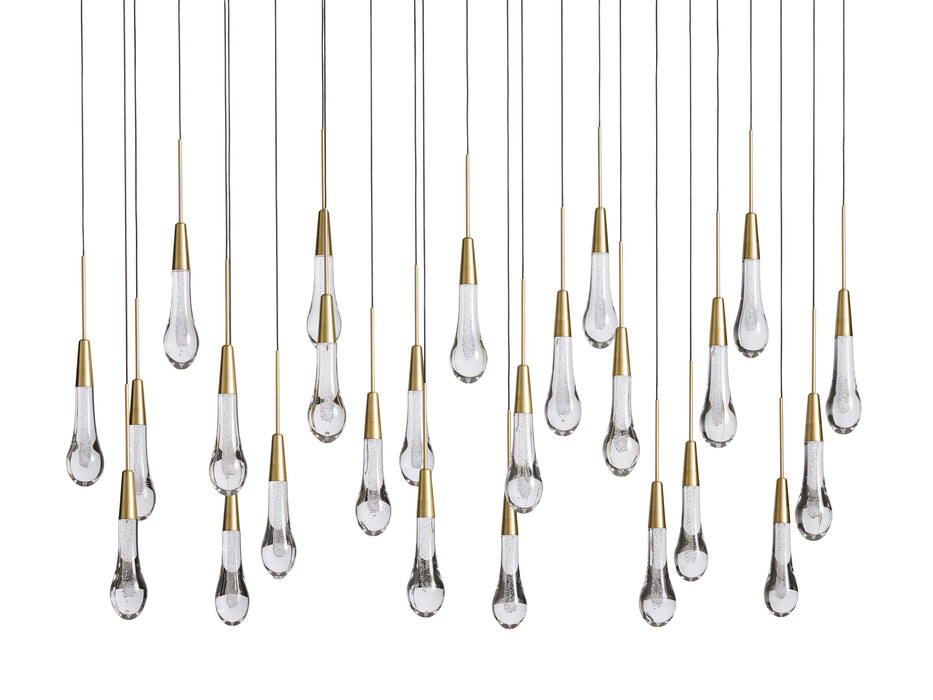 Solitaire Linear Chandelier 64"(customized)