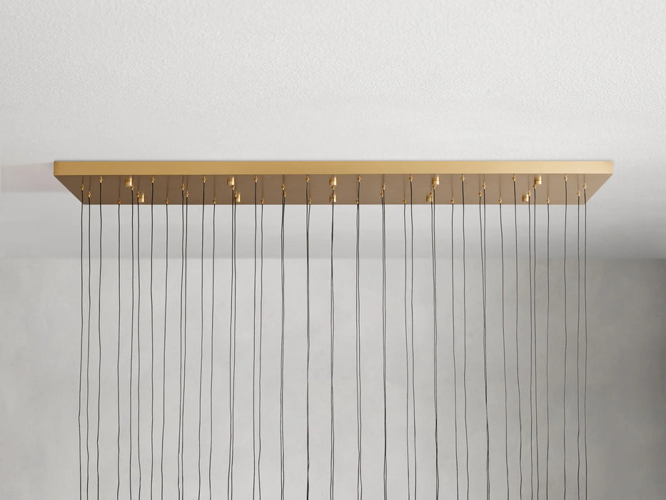 Solitaire Linear Chandelier 64"(customized)