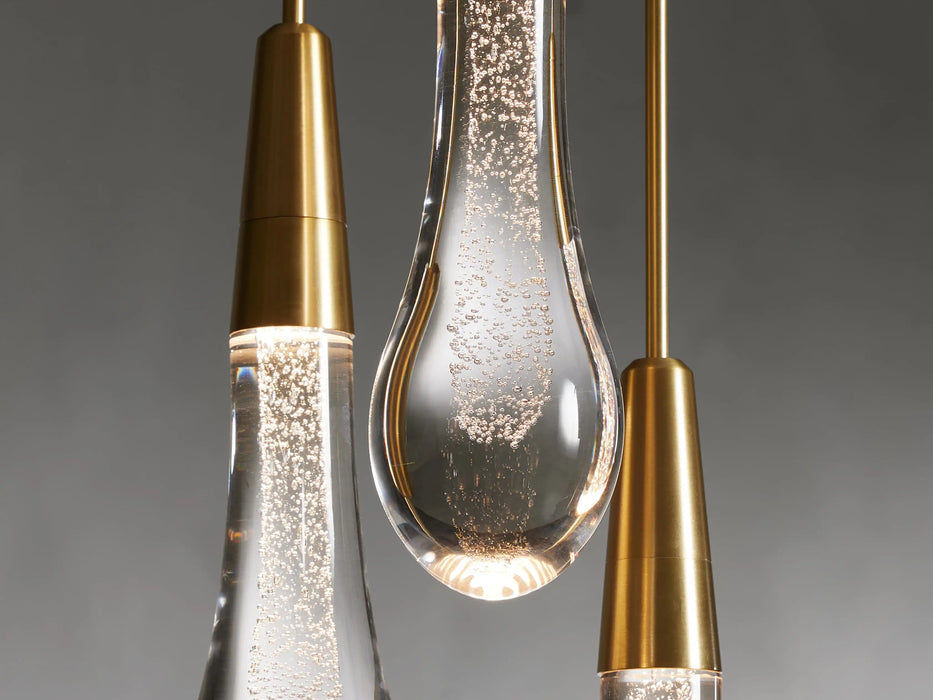 Solitaire Linear Chandelier 64"(customized)