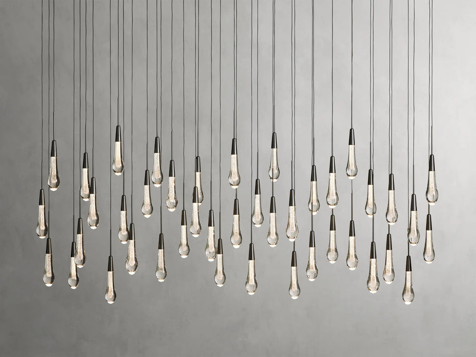 Solitaire Linear Chandelier 64"(customized)