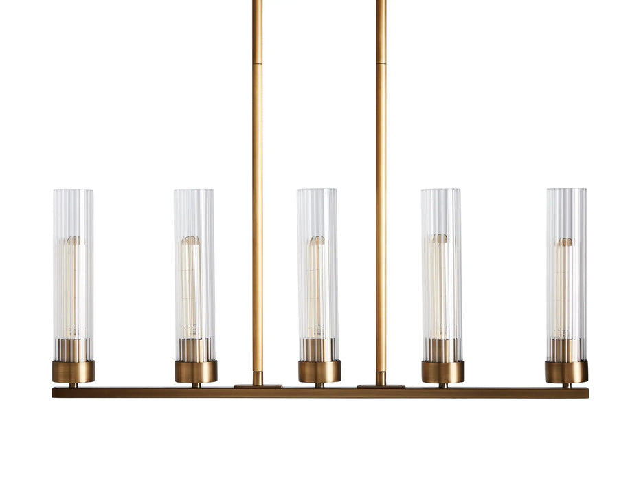 Pastis Linear Chandelier 31"W 46"W 54"W