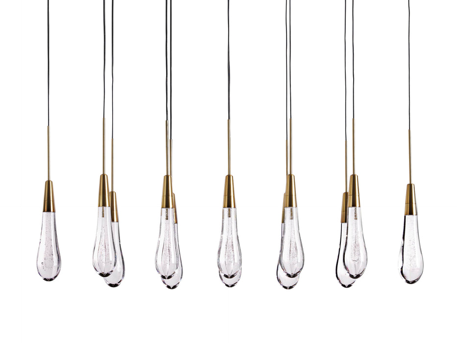Solitaire Linear Chandelier 64"(customized)