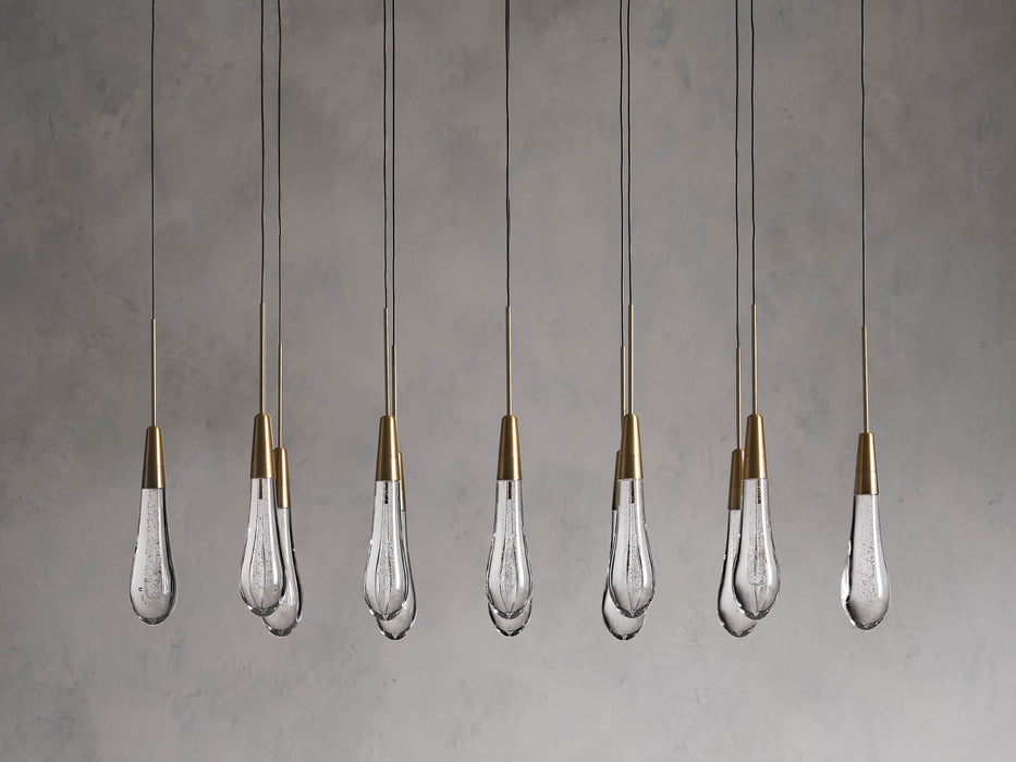 Solitaire Linear Chandelier 64"(customized)