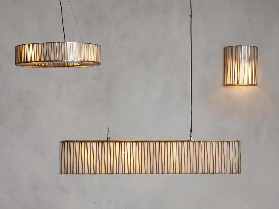 Junet Rectangular Chandelier 60"W 49"W
