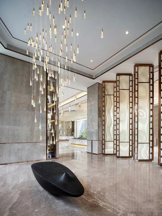 Solitaire Linear Chandelier 64"(customized)