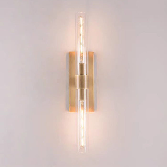 Ravelle Glass Linear Wall Sconce 23”H