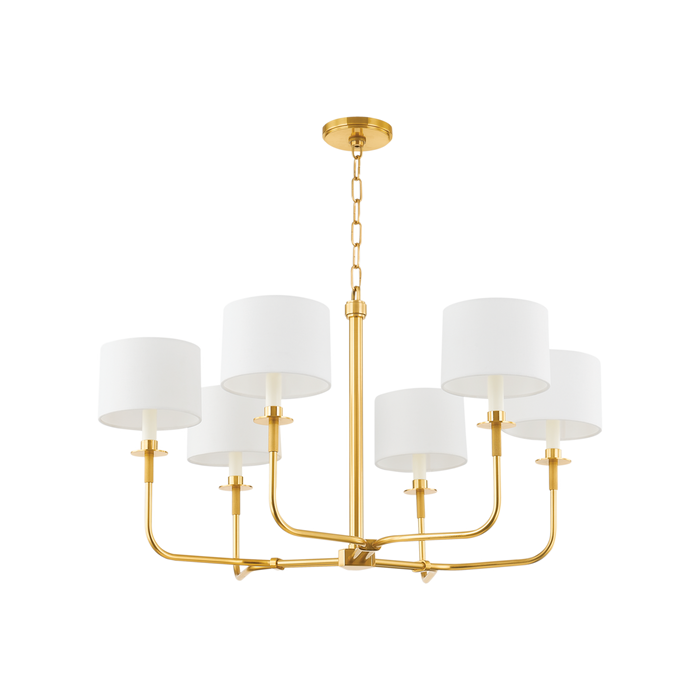 Paramus Clear Functional Design Chandelier