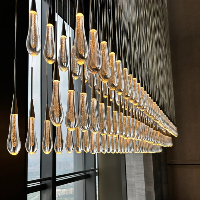 Solitaire Linear Chandelier 64"(customized)