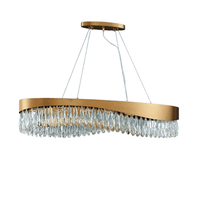 Arian Oval Crystal Chandelier