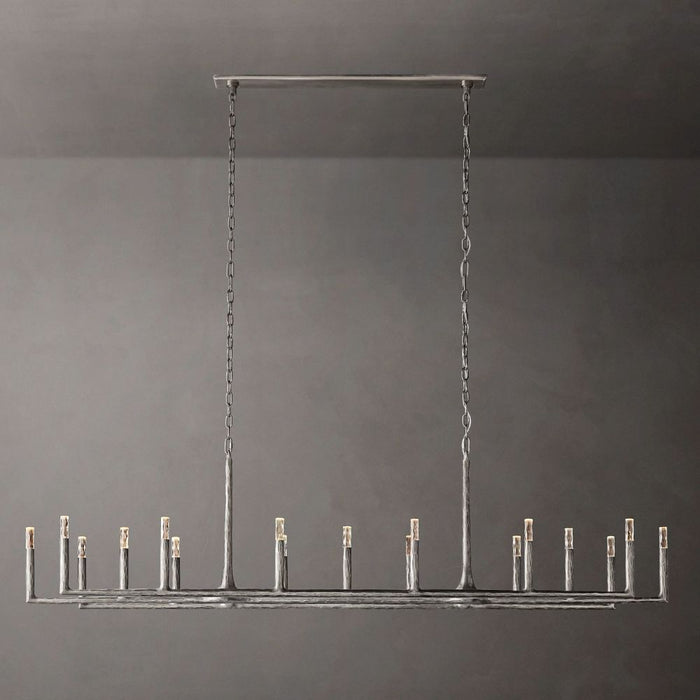 Avarital Forged Linear Chandelier 96"
