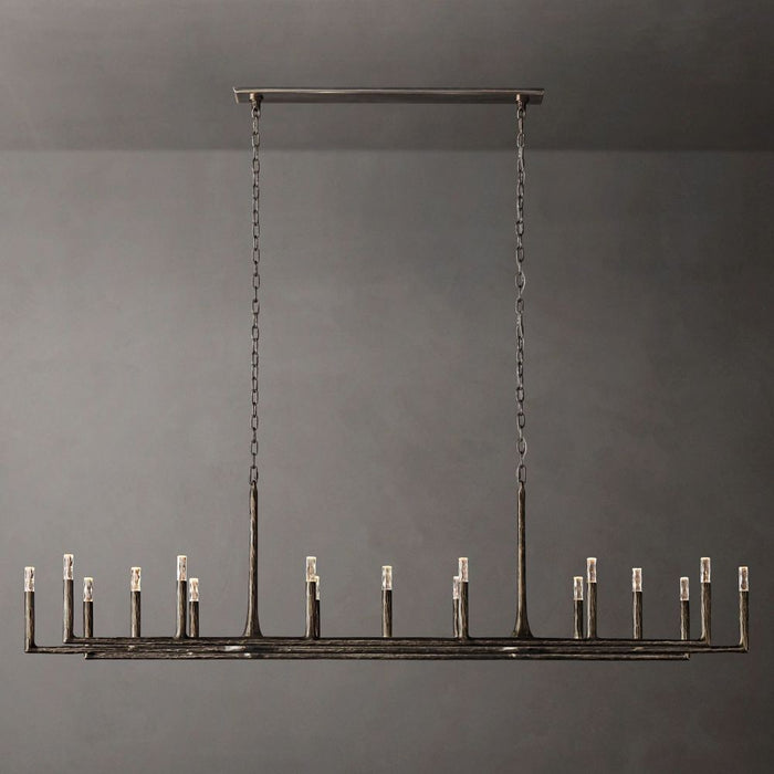 Avarital Forged Linear Chandelier 96"