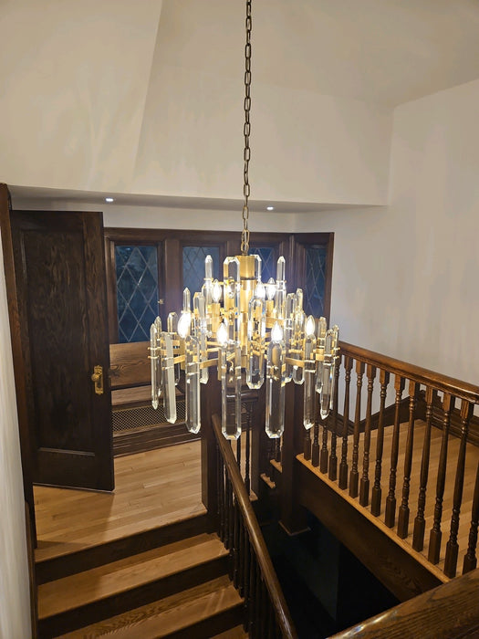 Bonnington Rectangular chandelier  54” 72"