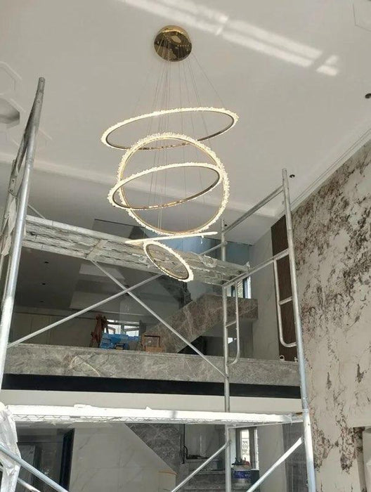 Leti multiple round Chandlier