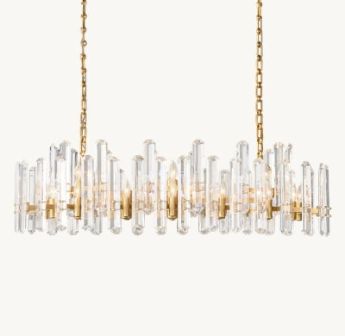Bonnington Rectangular chandelier  54” 72"