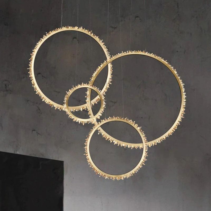Leti multiple round Chandlier