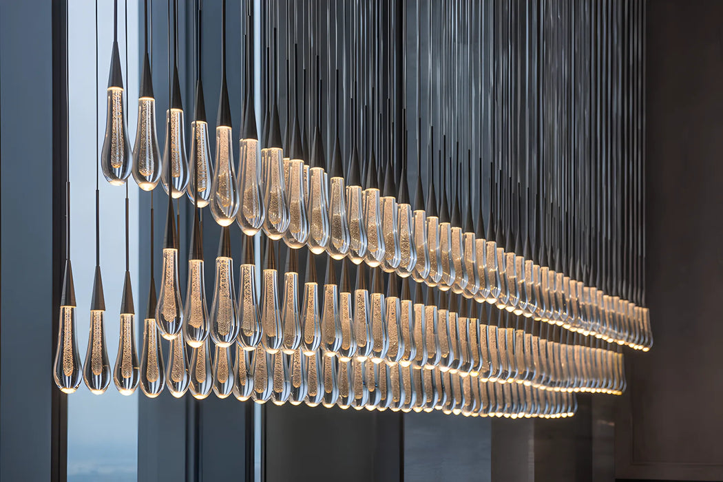 Solitaire Linear Chandelier 64"(customized)