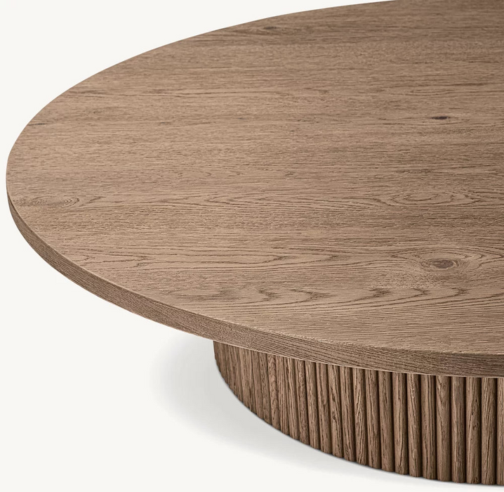 Mulho Round Wood Coffee Table