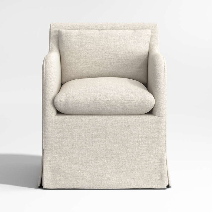 Belmar Ivory Upholstered Dining Side Chair（Ivory）