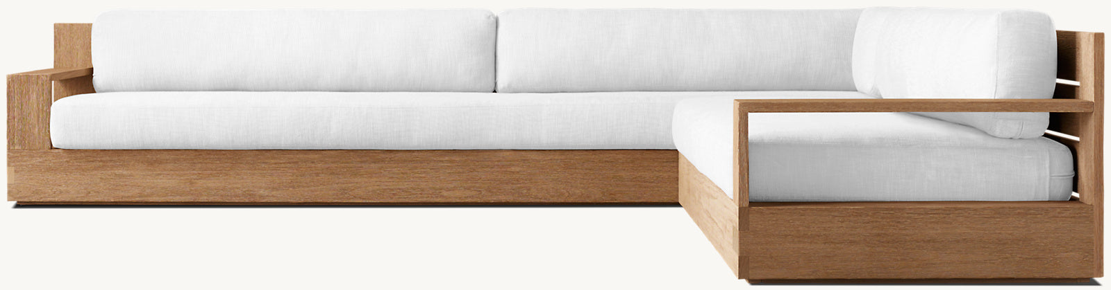 Marbella Teak Customizable Sectional