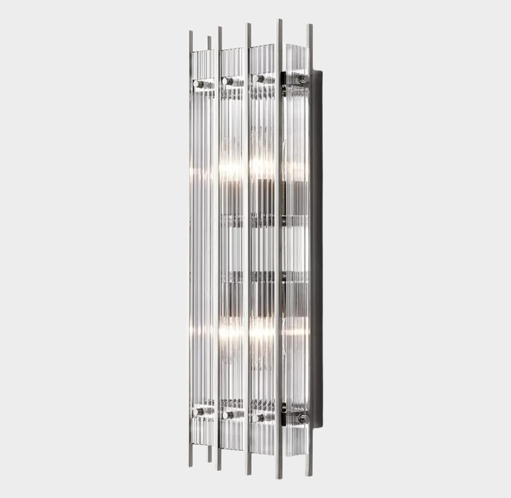 Marcus Handmade Glass Grand Rectangular Wall Sconce