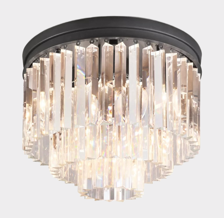 Odeon Crystal Multi-Layer Round Ceiling 20" 32"