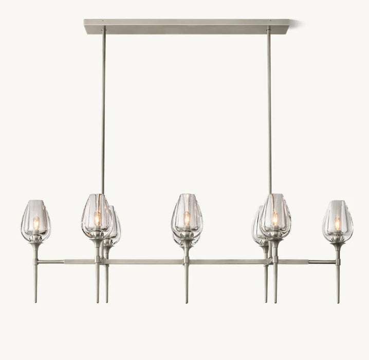 Tulip Linear Chandelier 52"