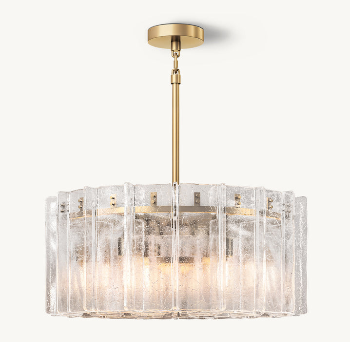 Lanttace Round Chandelier 37"