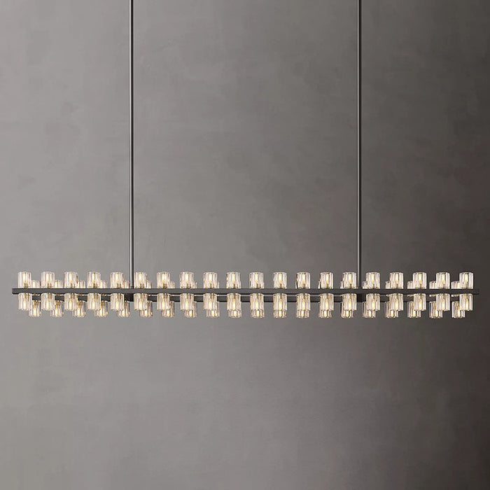Arcachon Crystal Rectangular Chandelier48" 54" 72"