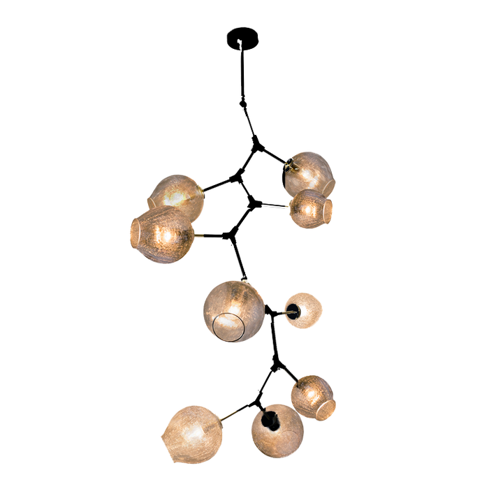 Covington Drop  Globe Branching Bubble Chandelier 38''