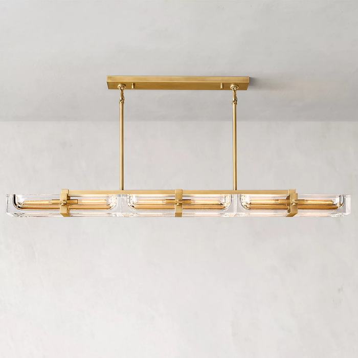 Savine Linear Chandelier 72" 6-Lights