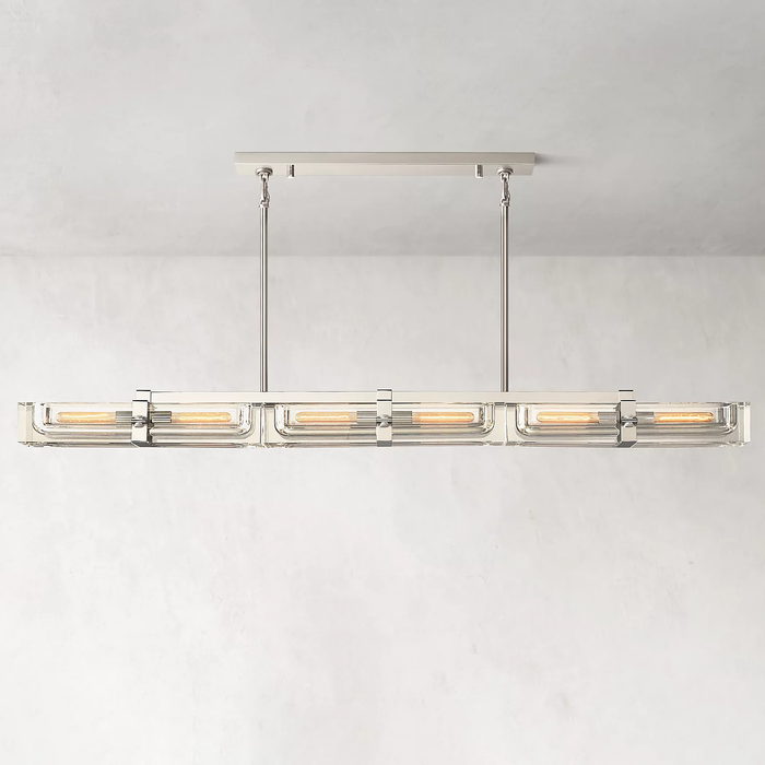 Savine Linear Chandelier 72" 6-Lights