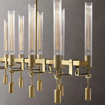 Fontanelle Linear Chandelier L 66"