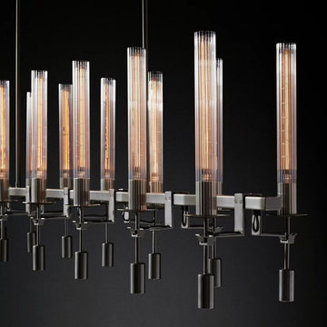 Fontanelle Linear Chandelier L 66"
