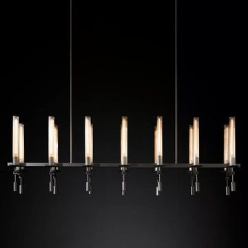 Fontanelle Linear Chandelier L 66"